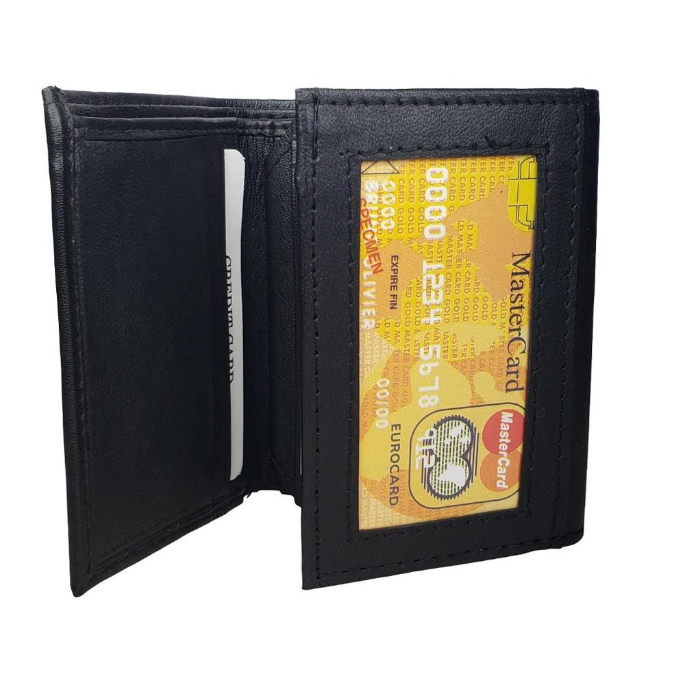 Men's Trifold Wallet With Front ID